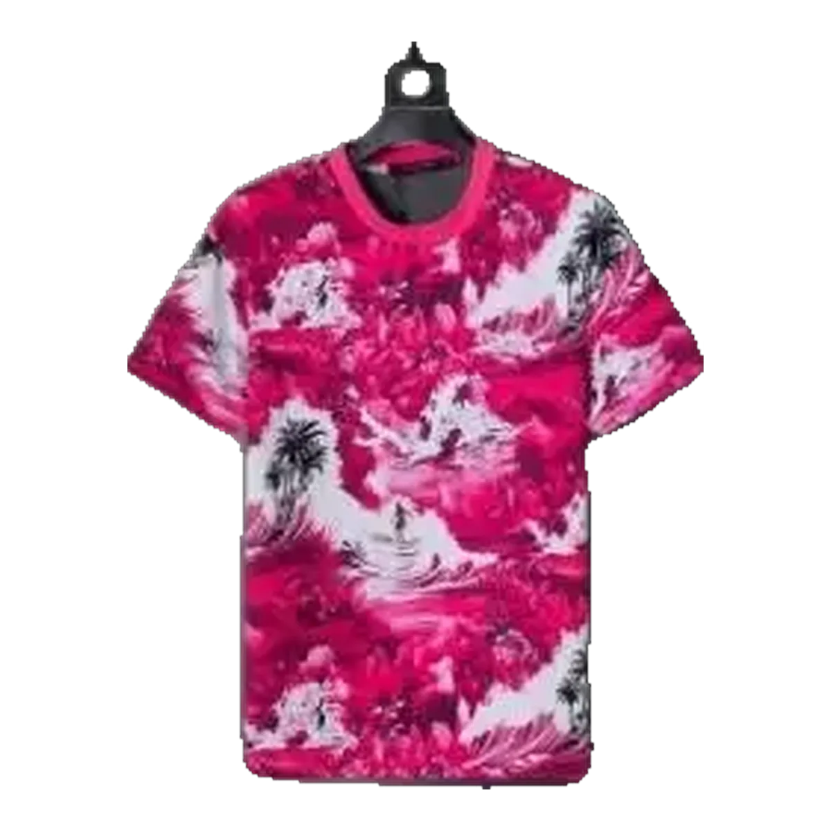 Louis Vuitton Floral T-Shirt Pink