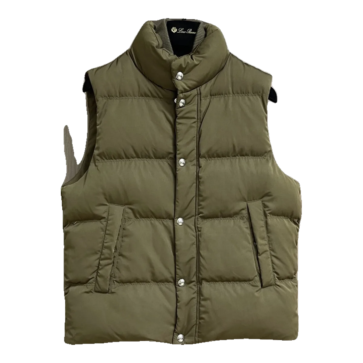 Loro Piana Vest Olive Green