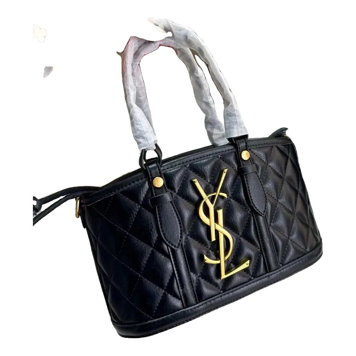 Saint Laurent Black Quilted Bag