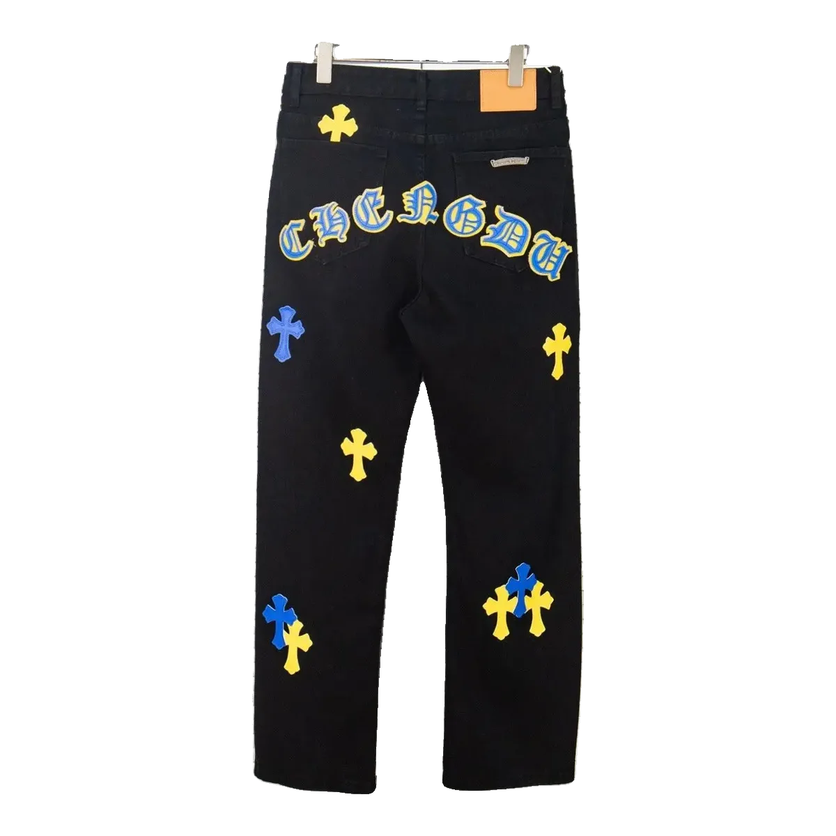 Chrome Hearts Cross Jeans Black