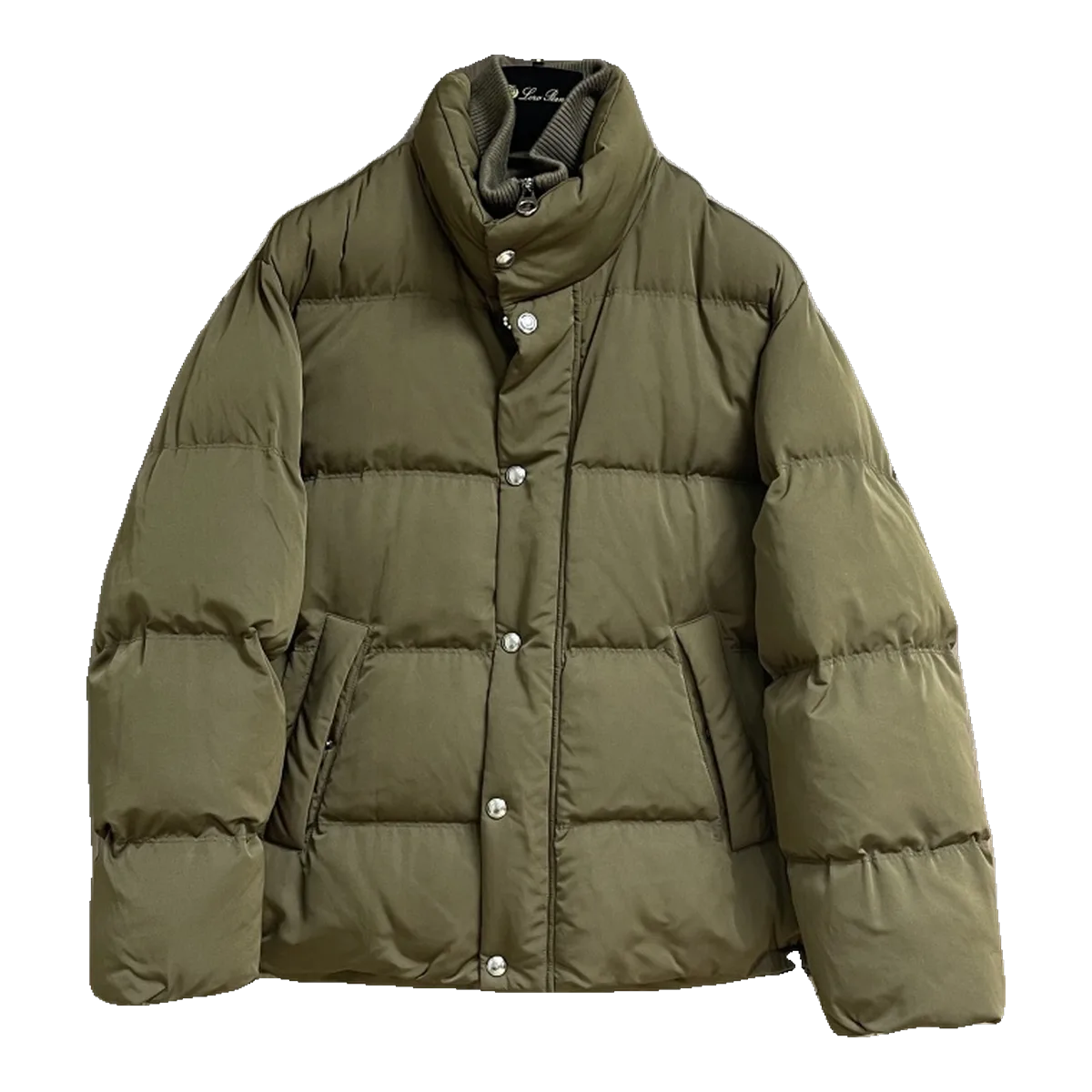 Loro Piana Olive Puffer Jacket