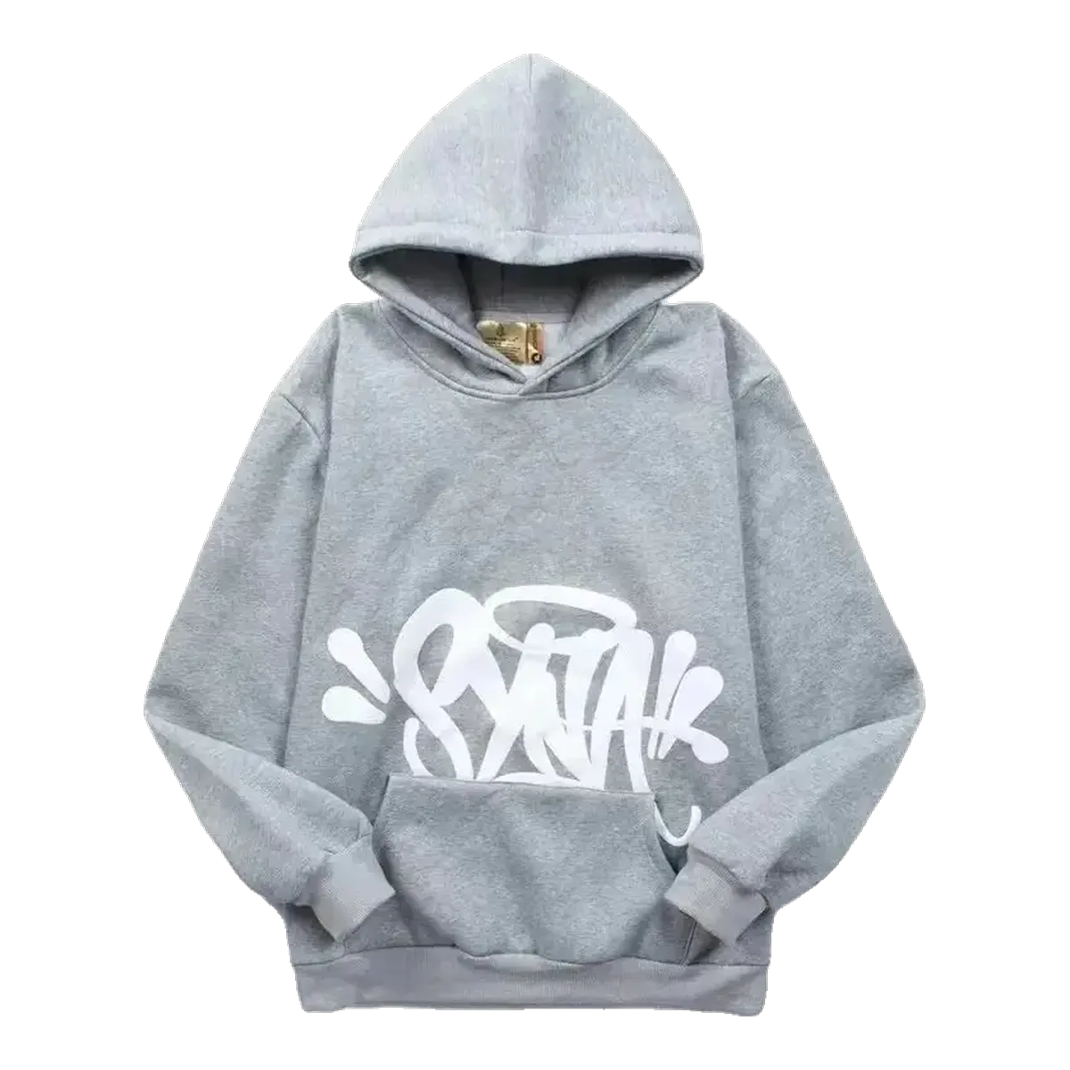 Syna World Grey Logo Hoodie
