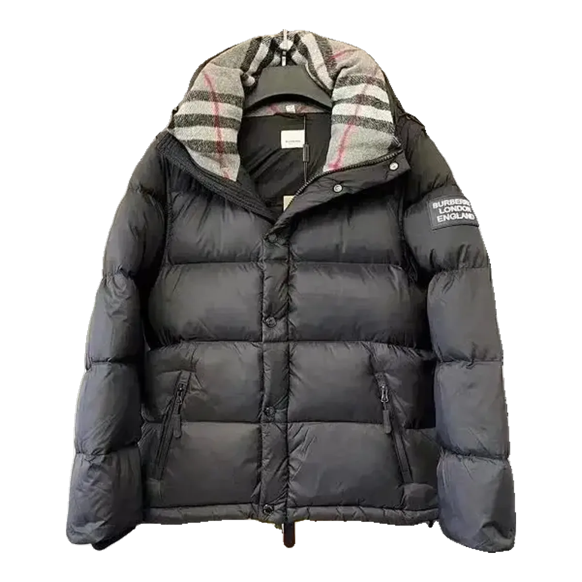 The North Face Checked Puffer Jacket