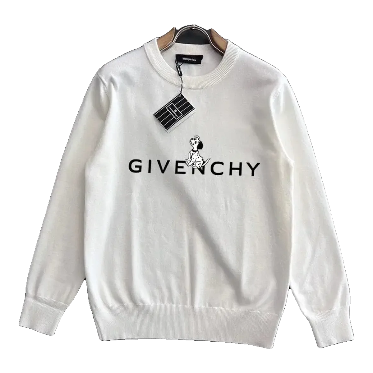 Givenchy White Logo Sweatshirt