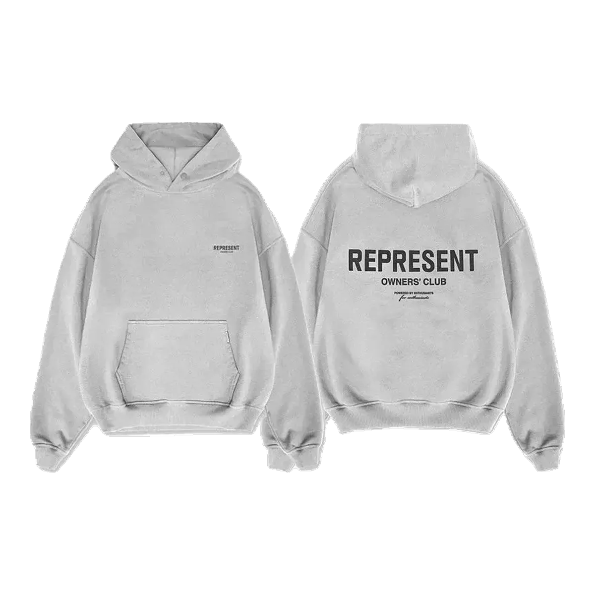 Represent Grey Owners Club Hoodie
