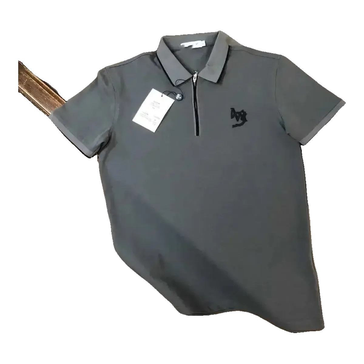 Moncler Polo Shirt Grey