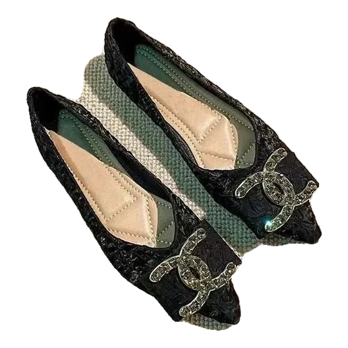 Chanel Two-Tone Loafers