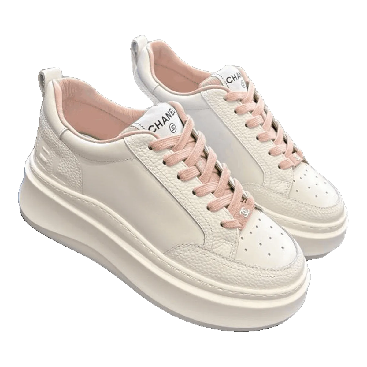 Chanel White Sneakers
