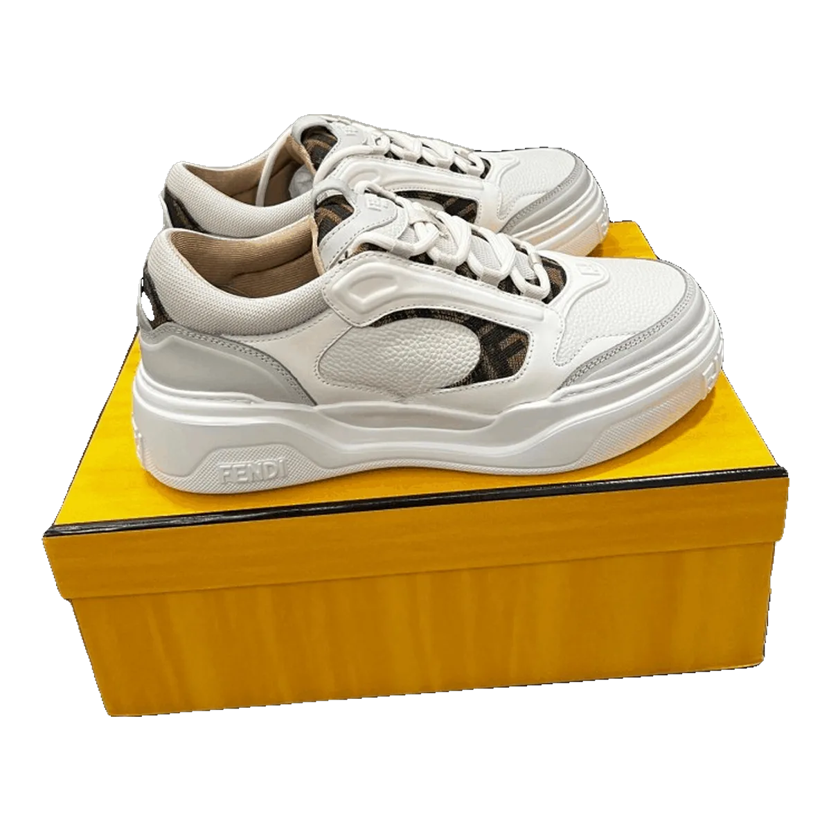 Fendi Chunky Sneakers White
