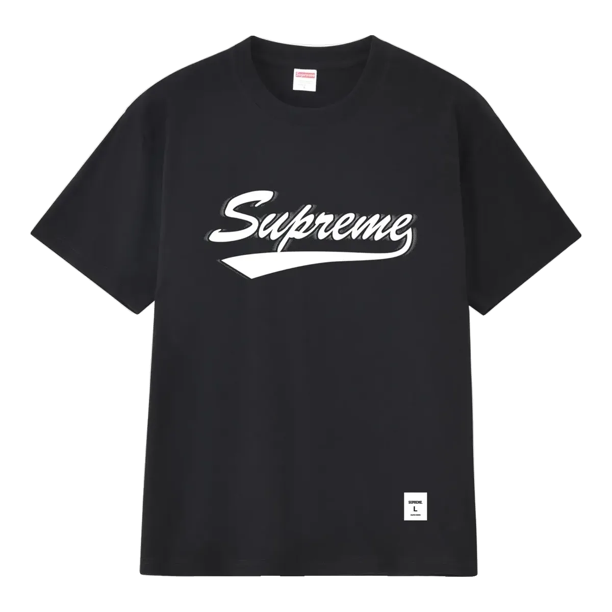 Supreme Black Script T-Shirt