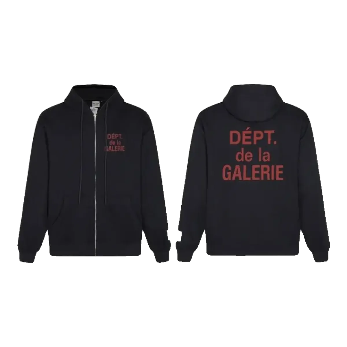 Gallery Dept Logo Hoodie Black