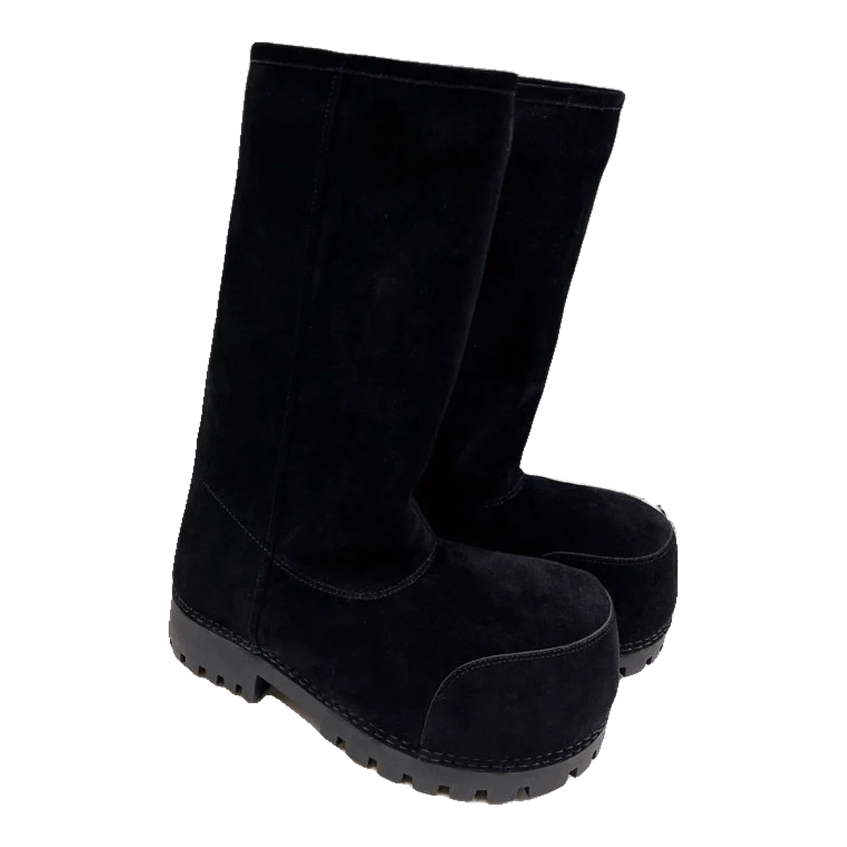 Balenciaga Black Snow Boots
