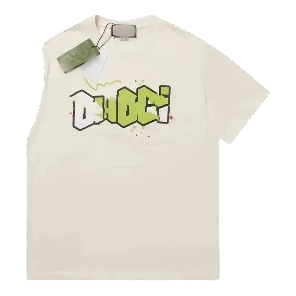Gucci White Graffiti T-Shirt