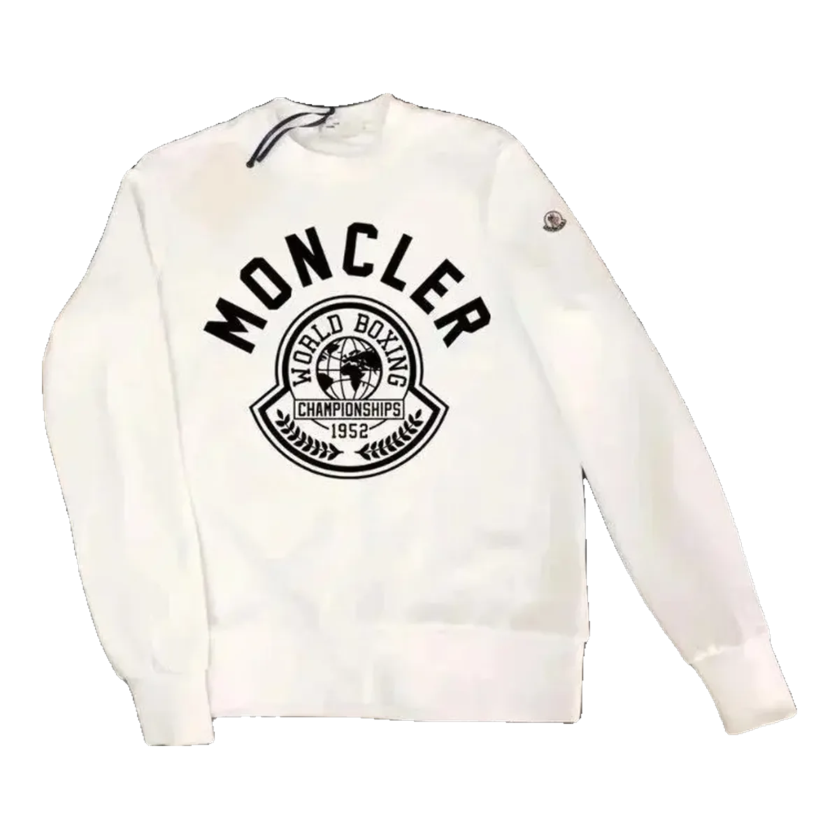 Moncler Logo Sweatshirt White
