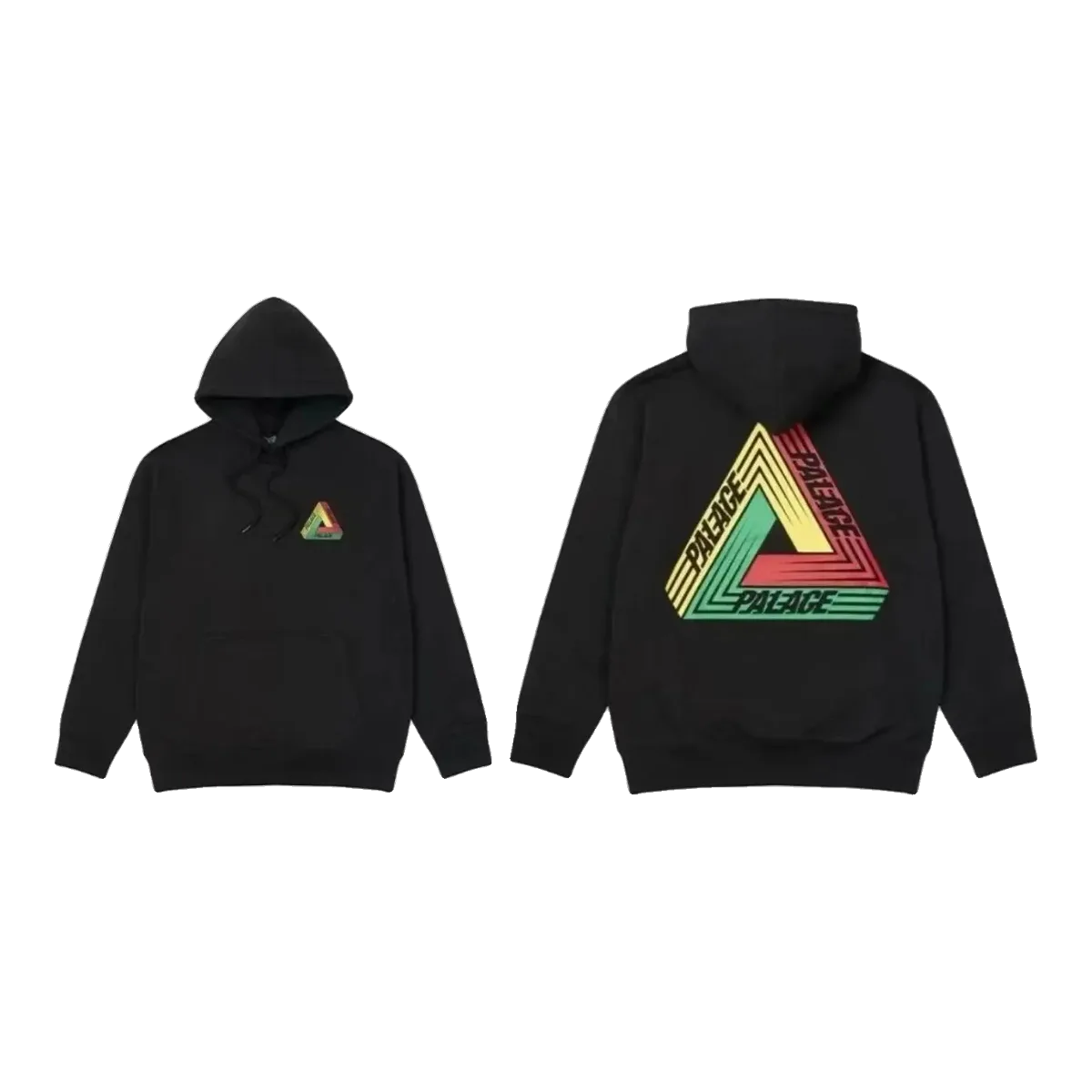 Palace Tri-Ferg Hoodie Black