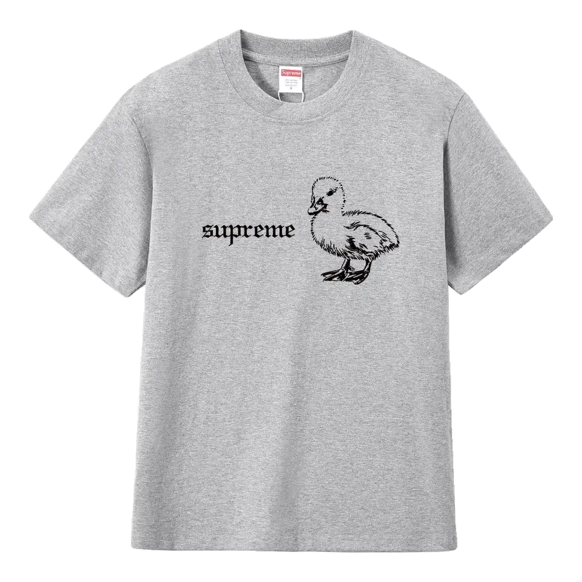 Supreme Grey Graphic T-Shirt