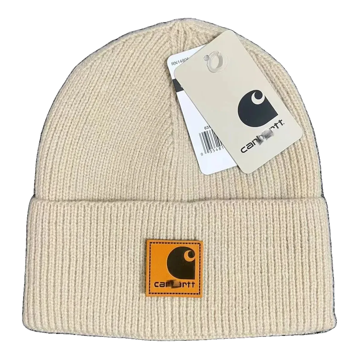 Carhartt Ribbed Beanie Tan