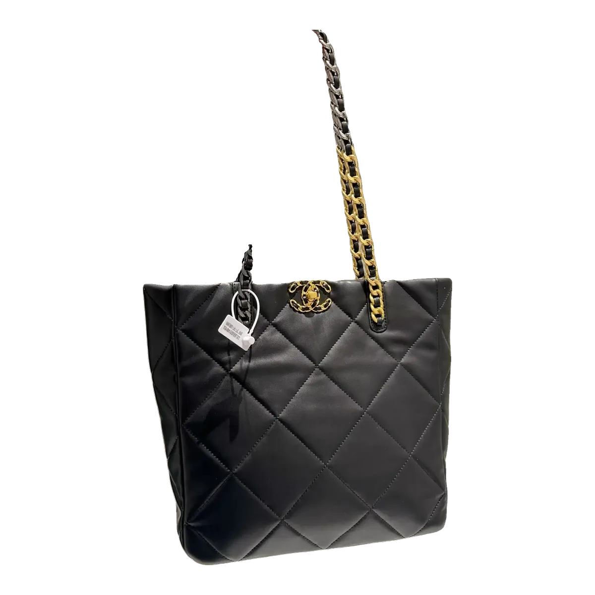 Chanel Black Quilted Tote Bag