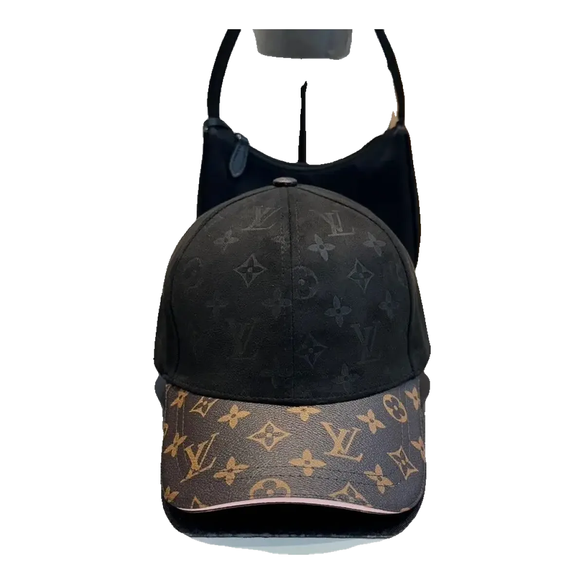 Louis Vuitton Monogram Cap Black
