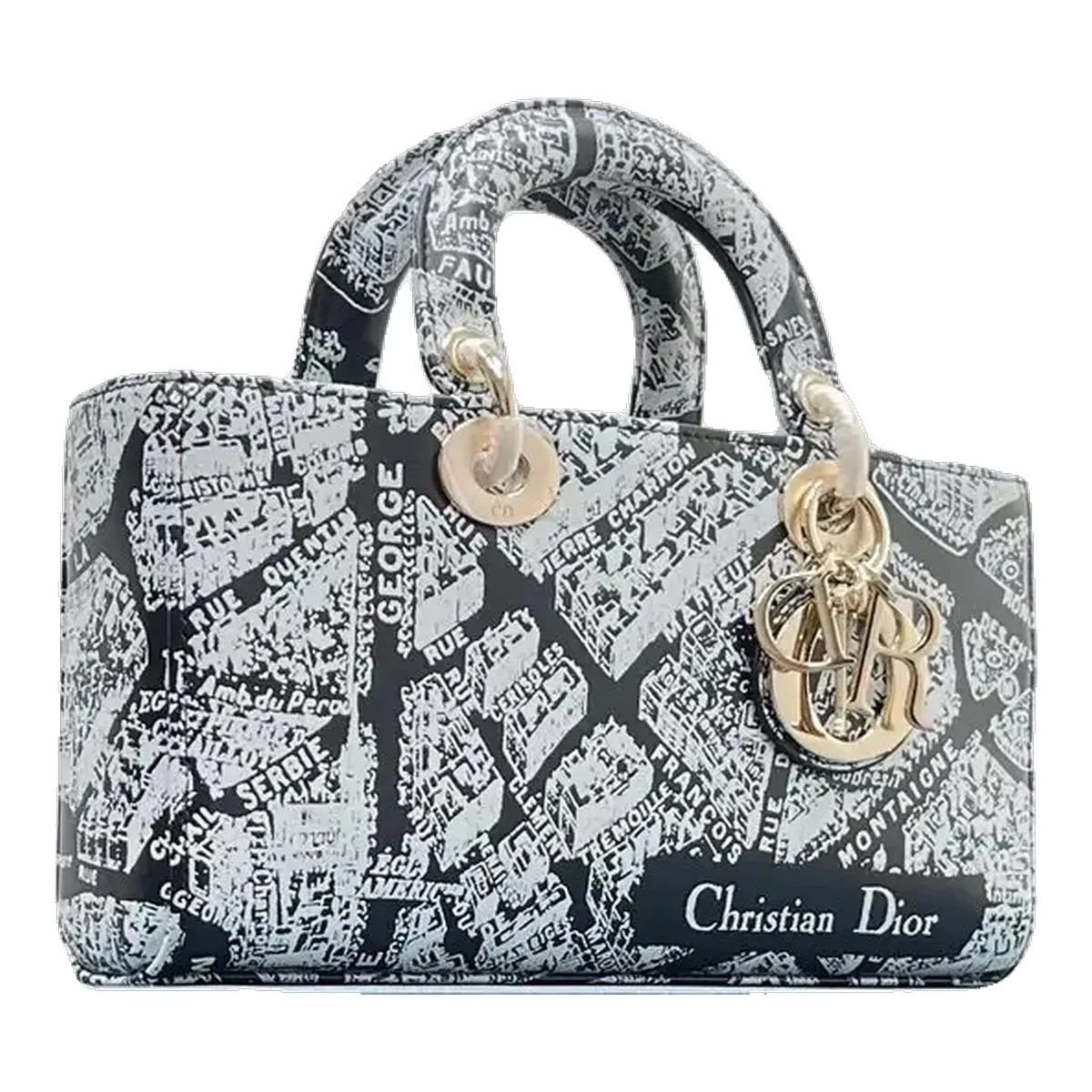 Dior Grey Lady D-Lite Bag