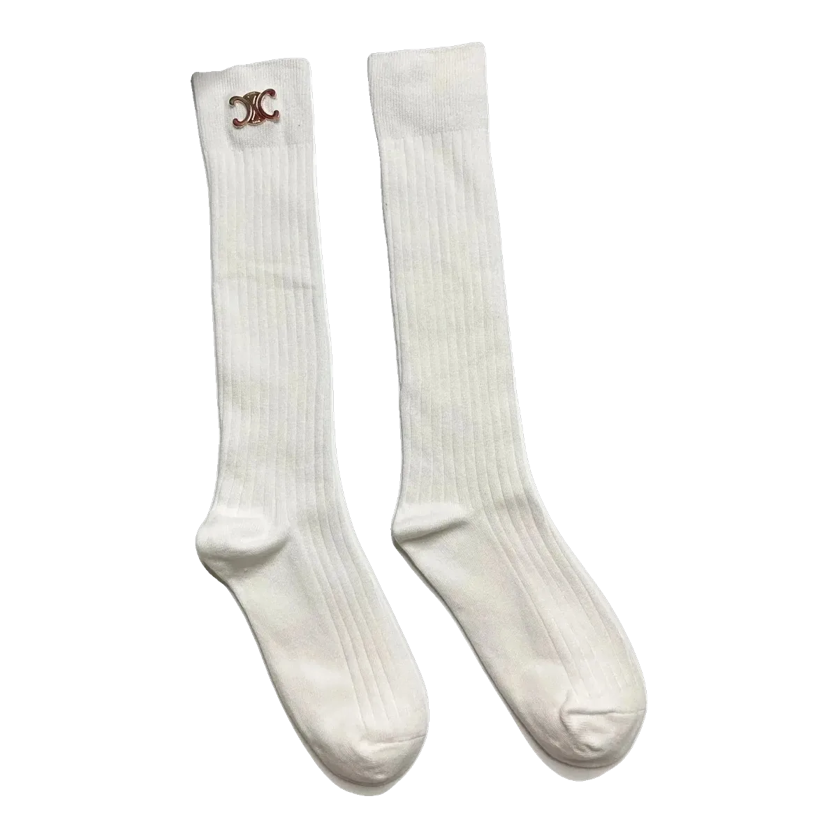 Celine Socks White