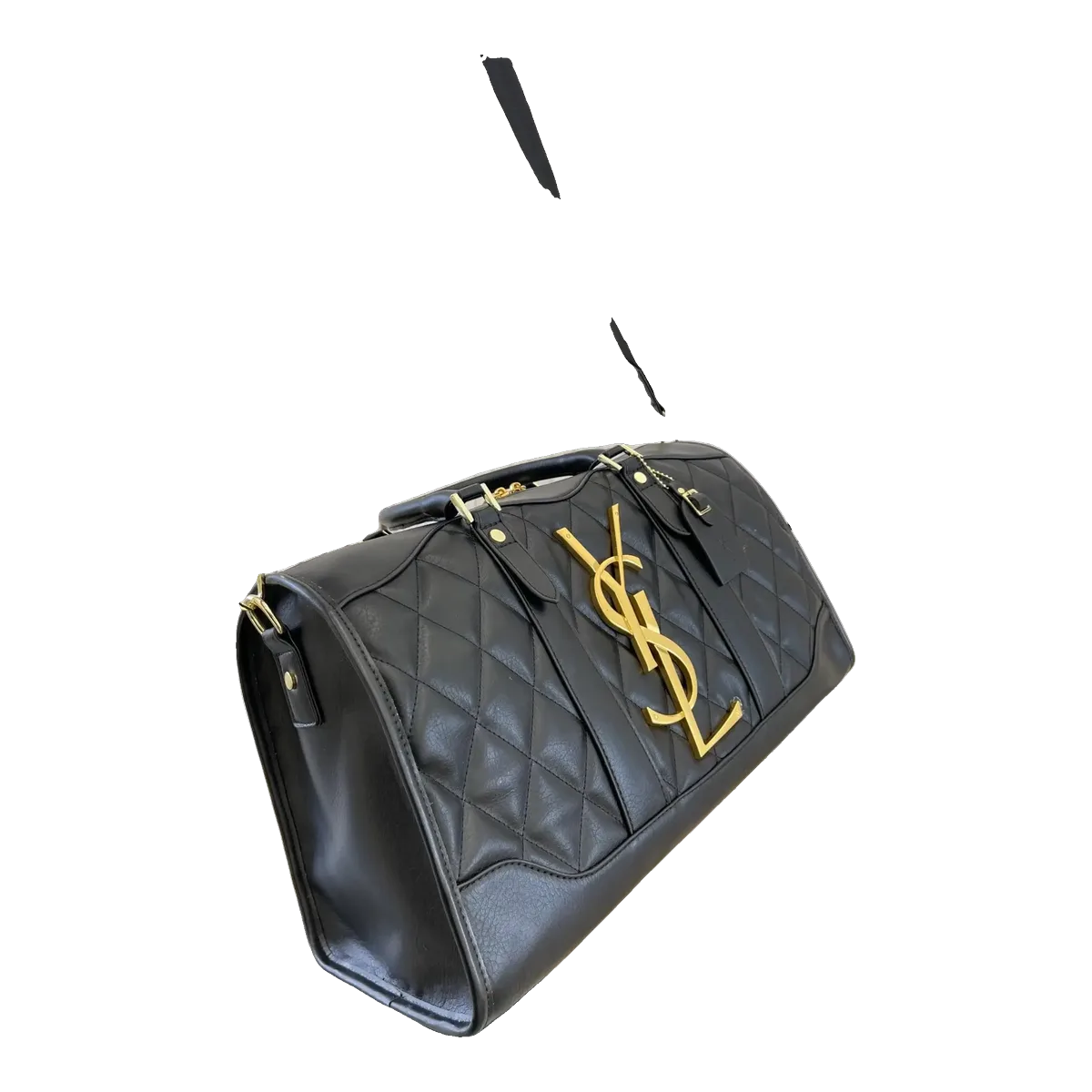 Saint Laurent Black Quilted Bag