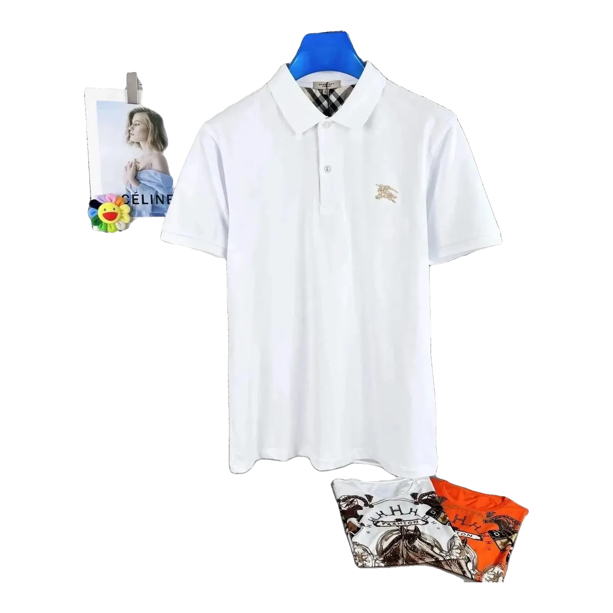 Burberry Polo Shirt White