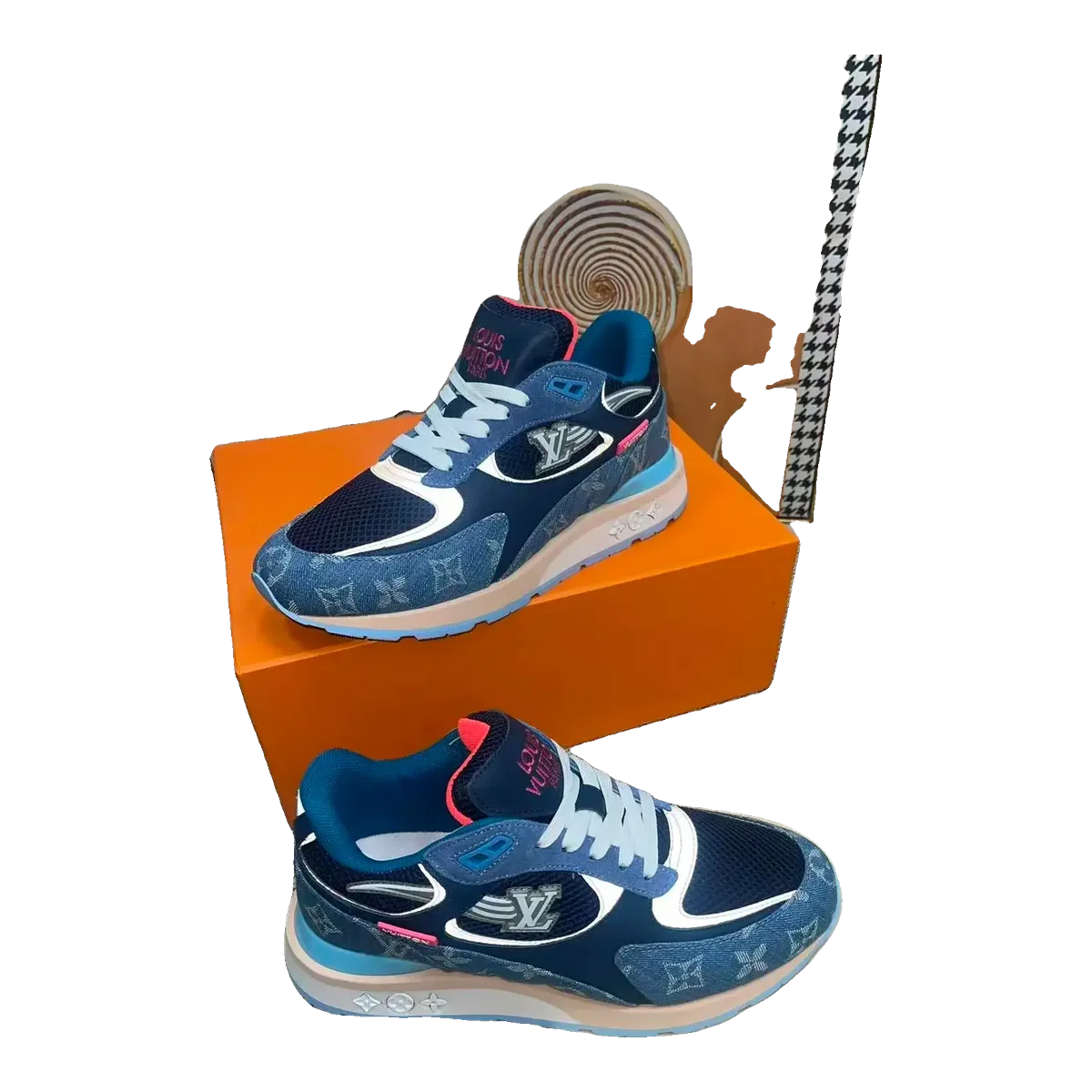 Louis Vuitton Runner Sneakers Blue