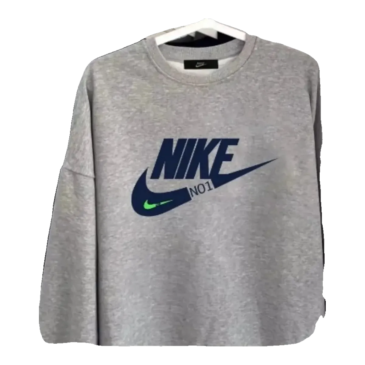 Nike Logo Sweatshirt Grey