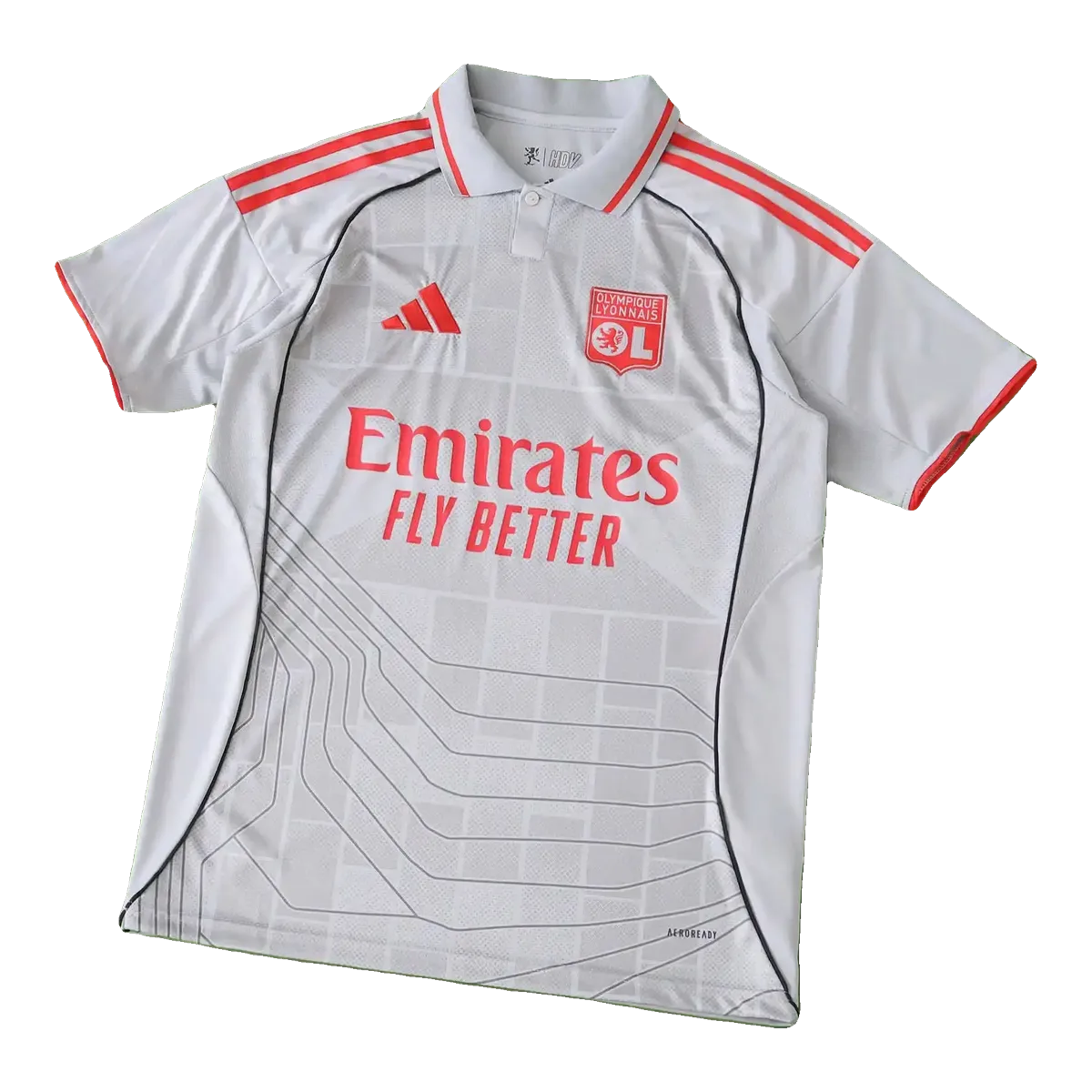 Adidas Lyon Football Jersey White