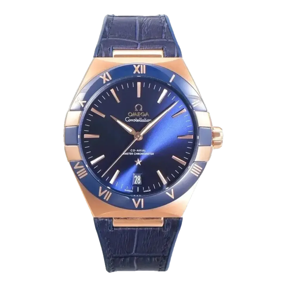 Omega Constellation Watch Blue