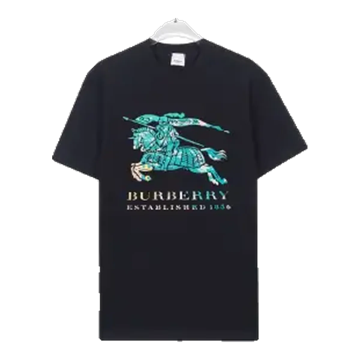 Burberry Navy Graphic T-Shirt