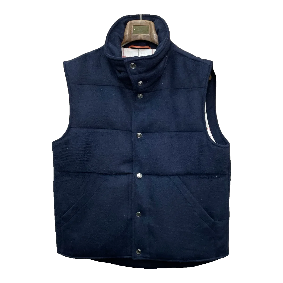 Loro Piana Puffer Vest Navy