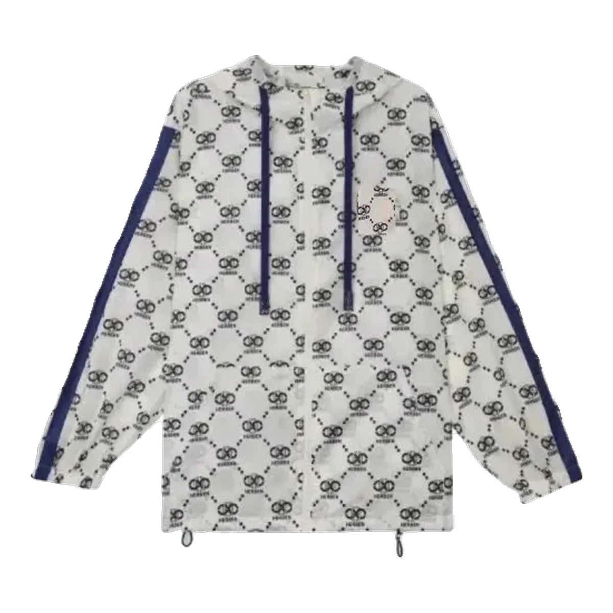 Hermes Grey Monogram Jacket
