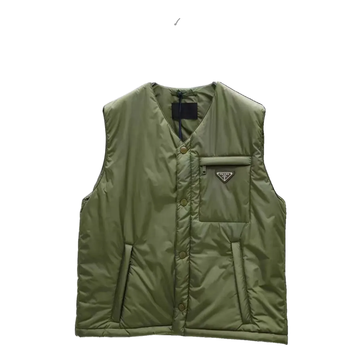 Prada Vest Olive Green