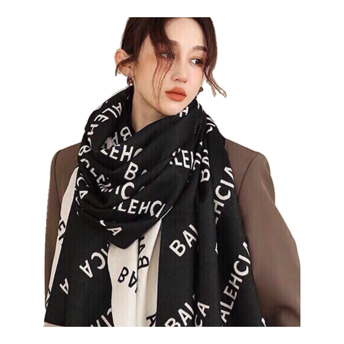 Balenciaga Monogram Scarf