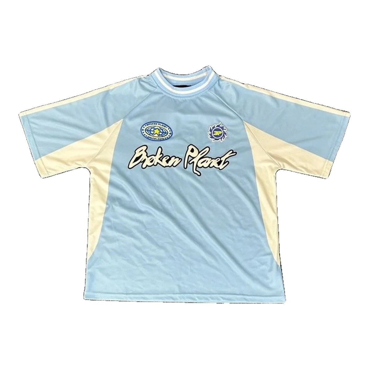 Broken Planet T-Shirt Blue