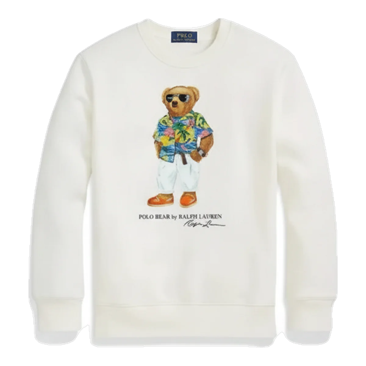Ralph Lauren Polo Bear Crewneck White