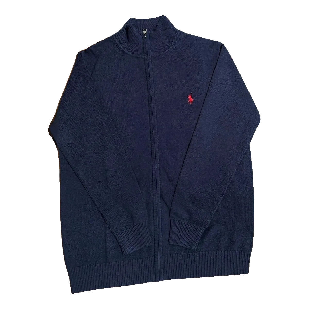 Ralph Lauren Zip Sweater Navy