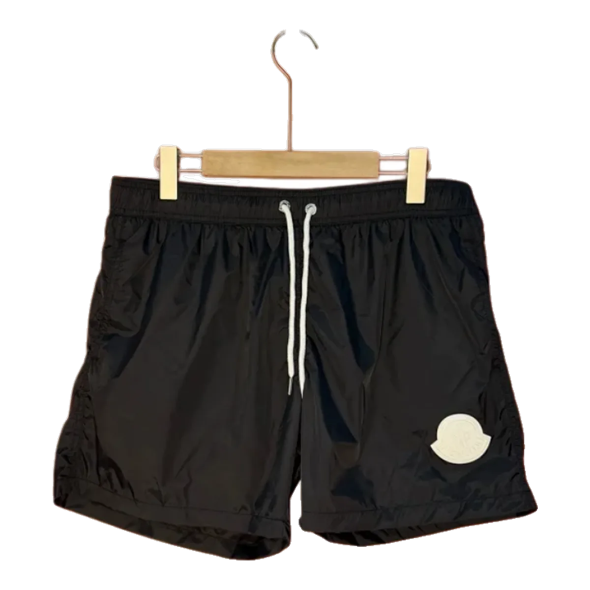 Moncler Black Shorts