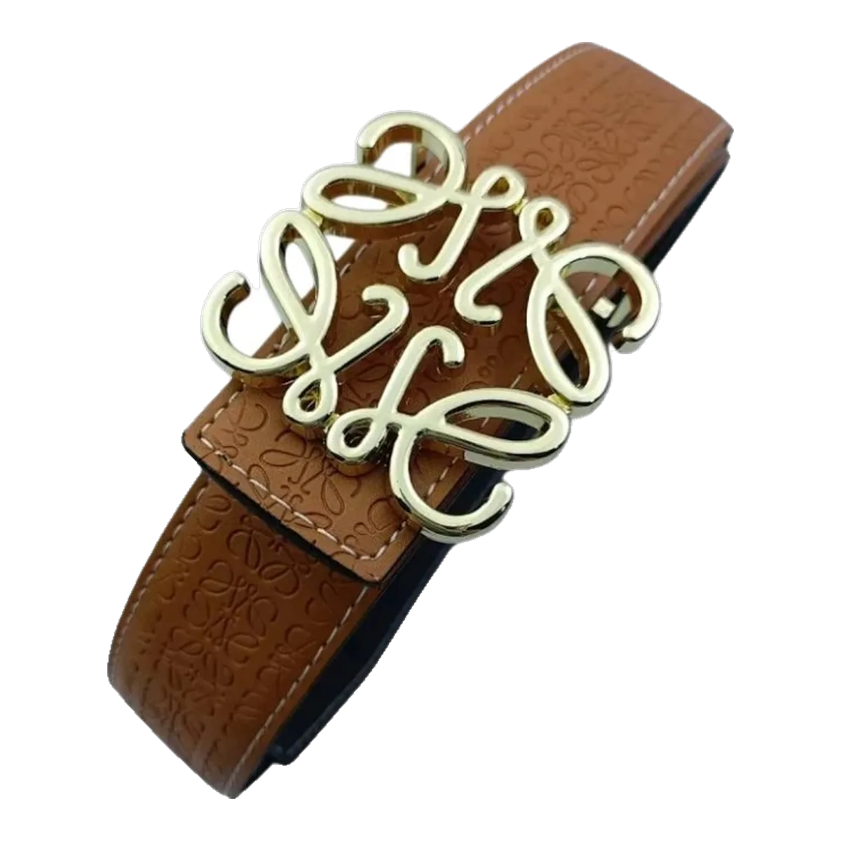 Loewe Brown Anagram Belt