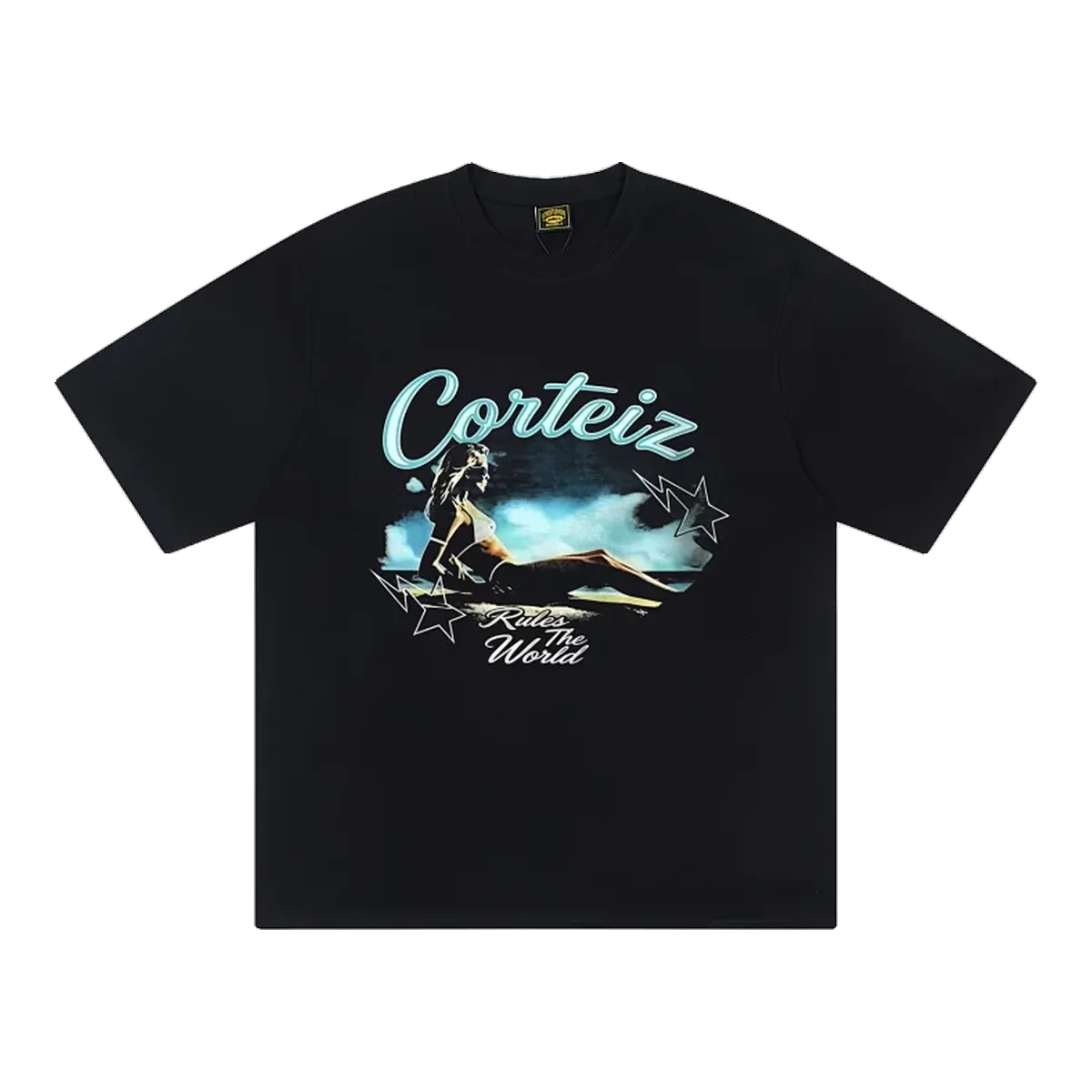 Corteiz Alcatraz T-Shirt Black