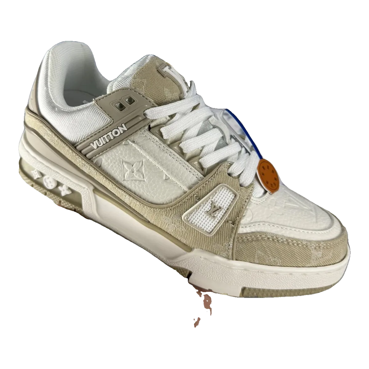 Louis Vuitton Trainer Sneakers Beige