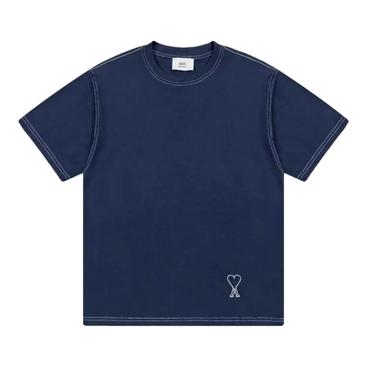Ami T-Shirt Navy