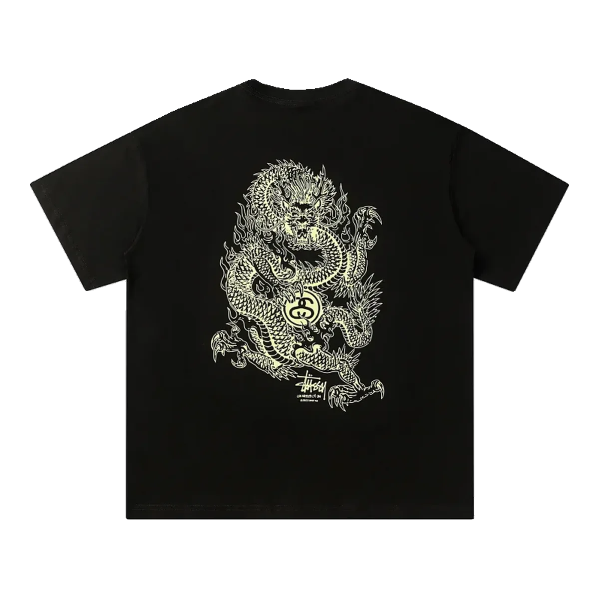 Stussy Dragon T-Shirt Black