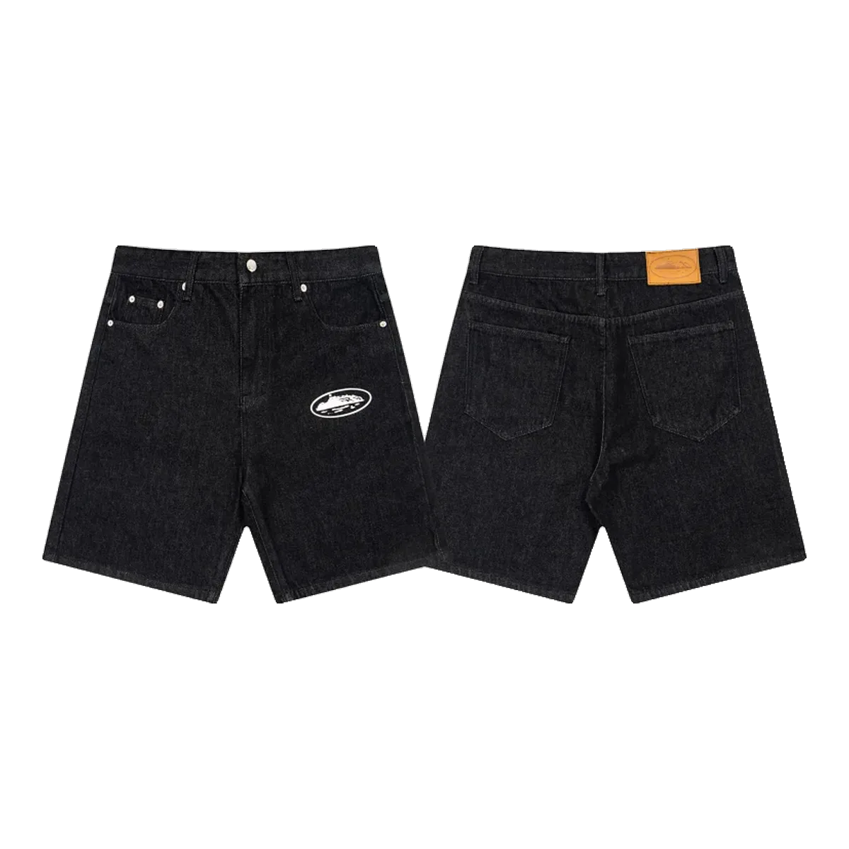 Corteiz Cargo Shorts Black