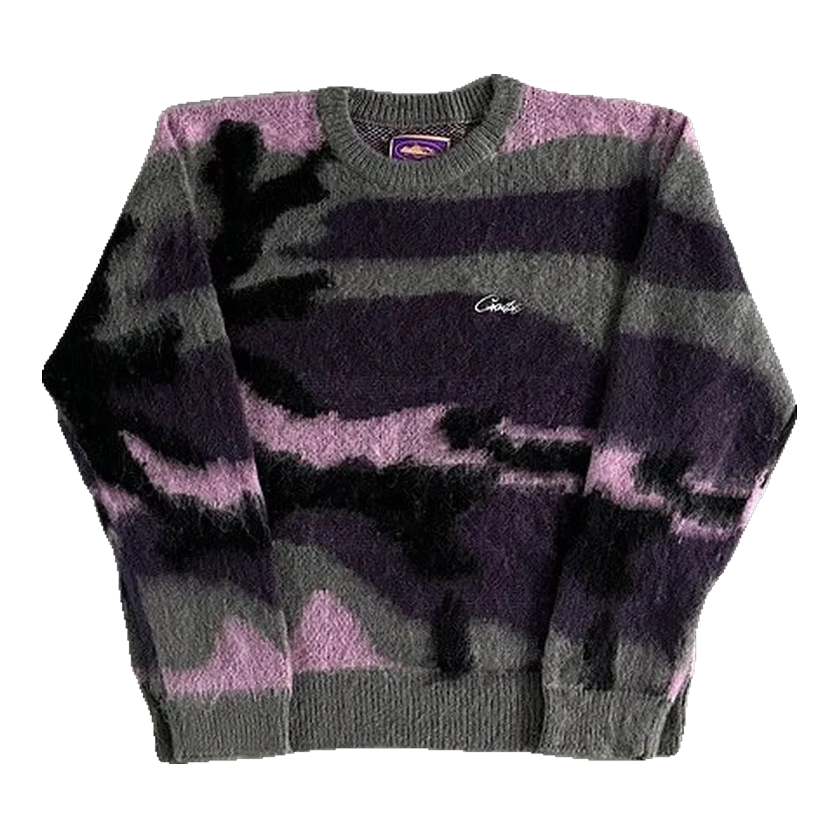 Corteiz Camo Knit Sweater Purple