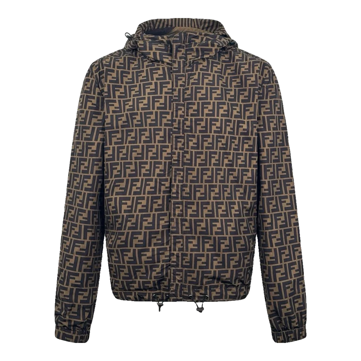 Fendi Brown FF Monogram Jacket