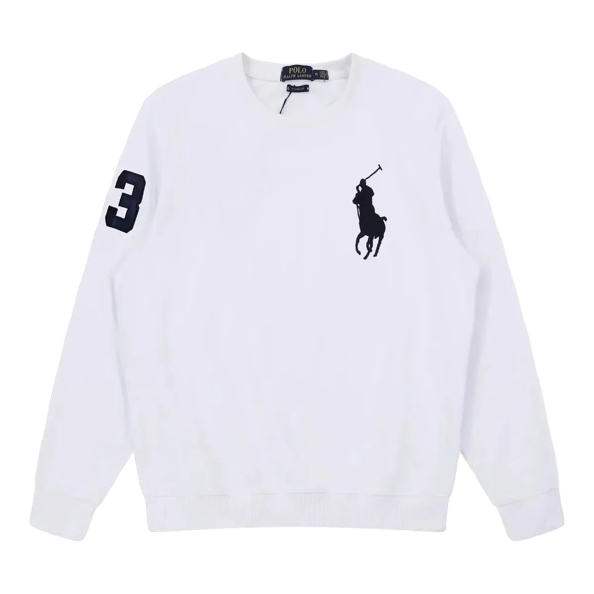 Ralph Lauren Big Pony Sweatshirt White