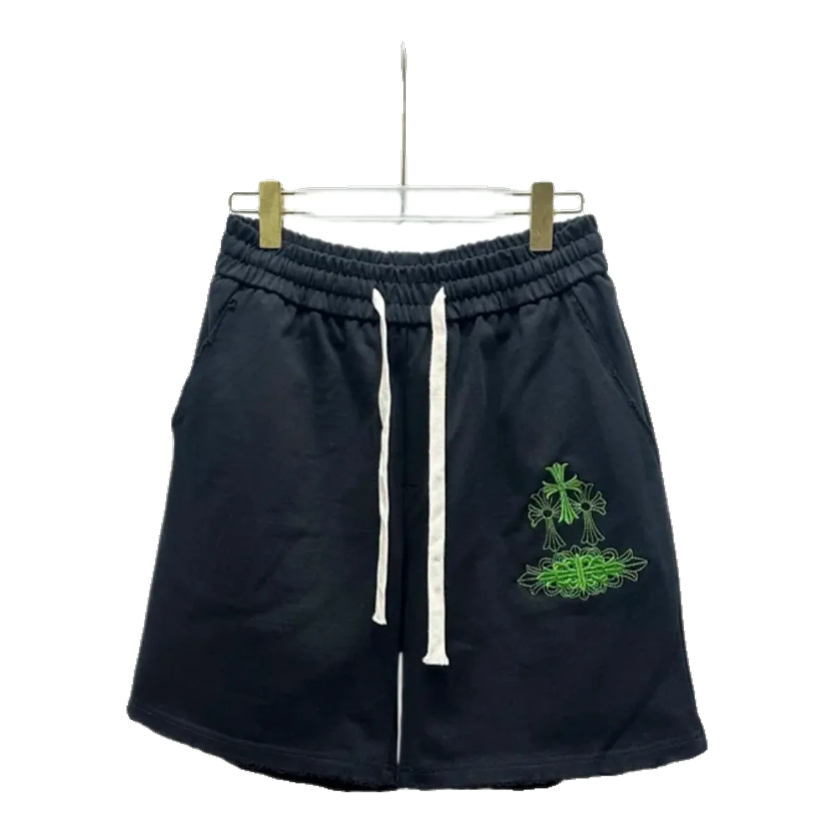 Chrome Hearts Black Shorts